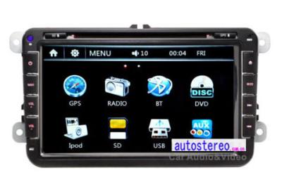 Cina Automobile DVD per il lettore DVD stereo di stereotipia dell'automobile di AutoRadio di navigazione di Seat GPS di golf di VW Volkswagen Passat Jetta in vendita