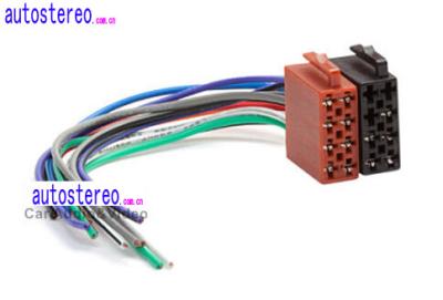 China 12-001 Universal Female ISO Radio Plug Adapter Auto Wiring Cable Stereo Harness for sale