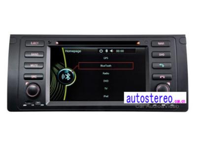 Cina Radio stereo BMW Sat Nav DVD dell'automobile di Bluetooth per BMW 5 serie X5 E53 M5 E39 7