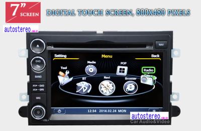 China Bluetooth 7 Zoll-Ford-Auto-Stereolithographie für Radio GPS-Navigations-Kopfeinheit der Ford-Forscher-Fusions-DVD zu verkaufen