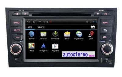 China De androïde 4.0 Audi Autostereo-installatie voor Audi A4 S4 GPS zat de Hoofdeenheid Auto Radio3g WiFi van Nav DVD Te koop