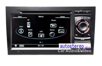 Cina Lettore DVD stereo automatico di Satnav di multimedia dell'unità della testa di Audi A4 S4 GPS con il sobbalzo 6,0 di Sat Nav in vendita