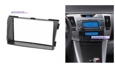 China Radio Fascia for Hyundai Sonata NF Auto Facia Installa Trim Kit for sale