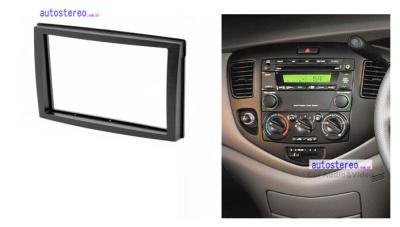 China 2 DIN 173*98mm Car Radio Fascia for Mazda MPV Premasy Facia Trim Installa Kit for sale