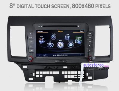 China Mitsubishi Japanese Car Stereo Car DVD GPS Lancer Stereo Headunit for sale