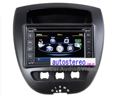 China Citroen C1 Toyota Aygo Car Stereo DVD Player Peugeot 107 Satnav Headunit DVD Autoradio for sale