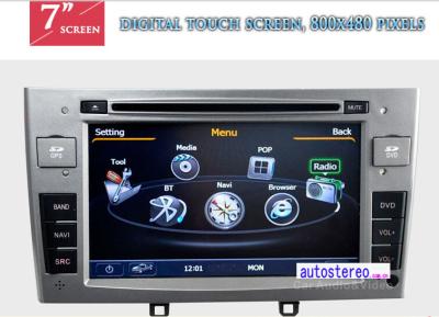 China Car GPS DVD for Peugeot 308 408 Satnav Autoradio Stereo Multimedia Headunit Navi Car Stereo DVD Player for sale