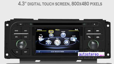 China Multimedia Autoradio for Jeep Grand Cherokee Wrangler Liberty GPS Sat Nav Stereo Car Stereo DVD Player for sale