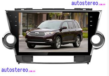 China Car Stereo Touch Screen Sat Nav In Dash Radio GPS Toyota Highlander for sale