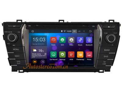 China Androides Auto-kapazitiver Stereoleichtgewichtler 2014 Toyota Corollas GPS zu verkaufen