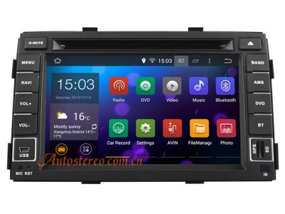 China Androide Auto-Stereolithographie KIAS SORENTO, Auto-Multimedia-System des Android-4.4.4 zu verkaufen