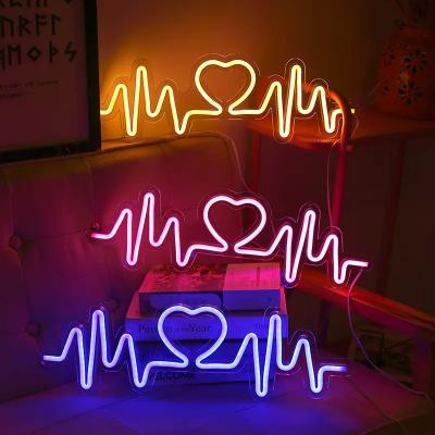 China Waterproof Acrylic Rgb Colorful Neon Sign Letters Christmas Halloween Wedding Decorative Rainbow Happy Birthday Neon Sign for sale