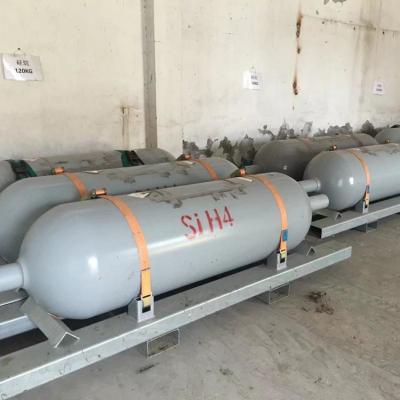 China China Beste Preis Hochreine Gasflasche Hersteller Sih4 Gas Silane zu verkaufen