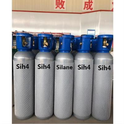 China Elektronische Qualität China Fabrikpreis Hohe Reinheit 6n Zylinder Gas Sih4 Gas Silane zu verkaufen