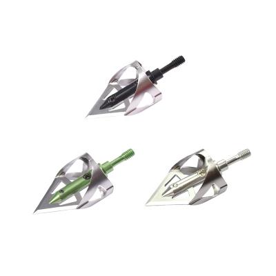 China Screw-in Elong New Arrival Hunting Crossbow Bolt Archery Arrow Head Broadhead for sale