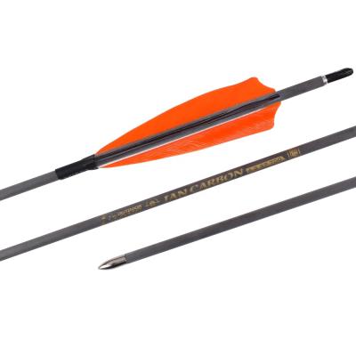 China Glue-in Turkey Factory Carbon Arrow Shaft Archery Carbon Fiber Arrow for sale