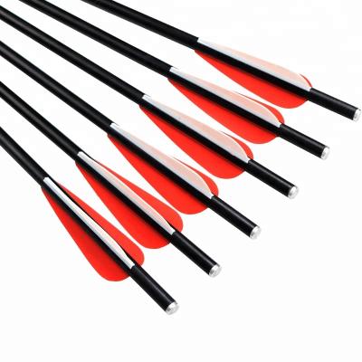 China Aluminum Fiberglass Nock Flat Crossbow Hunting Bolts Hunting For Sale Arrow for sale