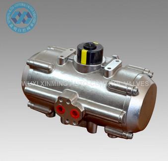 China Stainless Steel air torque actuator pneumatic control for ball valves for sale