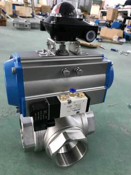 Китай Pneumatic Actuator Ball Valve Manufacturers продается