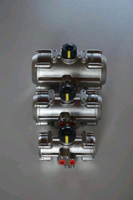 China Stainless Steel 316/304 Material Pneumatic Actuator Control Valve for sale