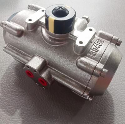 China stainless steel 304/316 pneumatic rotary actuator DASR pneumatic actuated valve for sale