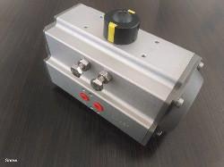 Китай Double effect pneumatic actuator - RATDA  model Anodizing external surface GREY cap color продается