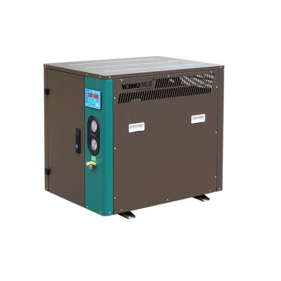 China Seafood Pond Industrial Water Cooled Water Chiller for sale