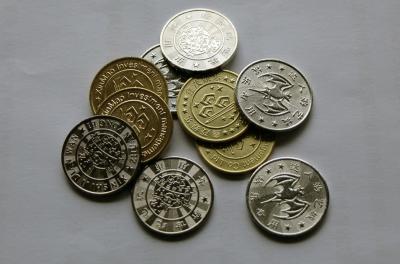 China Cheap token coin,game coin for amusement park for sale