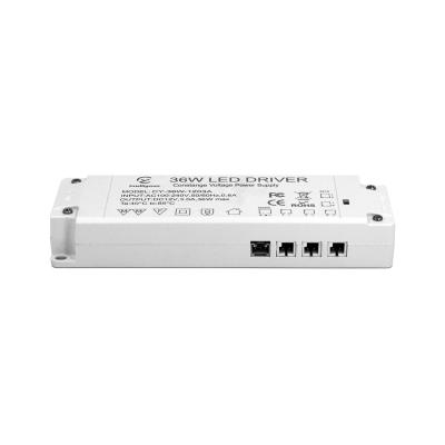 China manufacturer direct supply 36W Cabinet Light Power Supply 12v 3a Constant Voltage Switching Power Supply, Low noise CY- 36W-1203A for sale