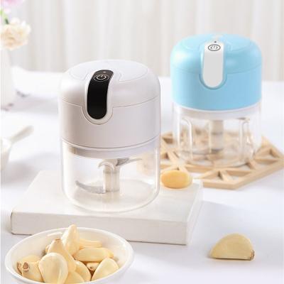 China Vegetable Food Chopper Blender Household Kitchen Appliance Chopper Processor Grinder Electronic Mini Viable USB Rechargeable Meat Food for sale