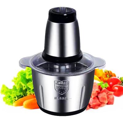 China Chopper Grinder Big Capacity Stainless Steel Multifunctional Electric Meat Food Processor Kitchen Hotel Household Grinding Meat Grinder for sale