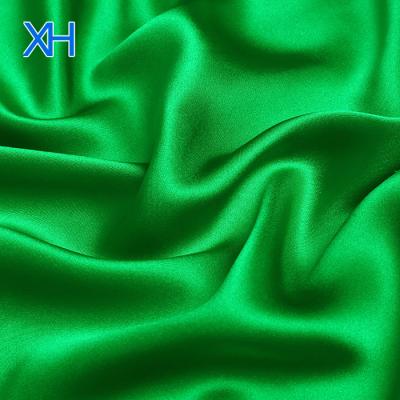 China Sustainable Hot Selling Silk Spandex Dress Satin Charmeuse Fabric With Minimum Low By Xinhe Textiles for sale