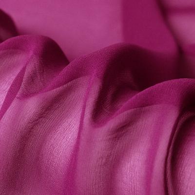 China Sustainable Hot Sale Sheer And Plain Silk Mublerry Georgette Fabric With Minimum 1 Meter By Xinhe Textiles for sale