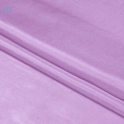 China Viable Hot Sale 8MM Pure Chinese Habotai Fabric With 100 Colors In Stock By Xinhe Textiles for sale