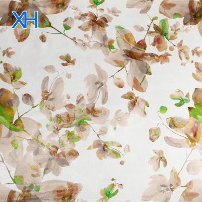 China 2019 Hot Selling Soft Washed Pure Silk Fabric Satin Printing Wholesale With Low Minimum By Xinhe Textiles for sale