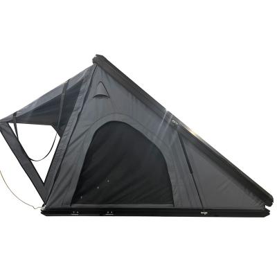 China Extended Type 2022 New Arrival Outdoor Aluminum Alloy Car Roof Top Tent Camping Tent For 2 3 Person Roof Top Tent for sale