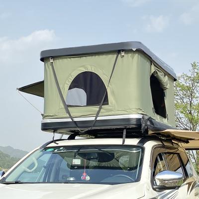 China Extended Type Hard Top Shell Tent Car Roof Top Tent ABS 2 Person Roof Tent For Sale for sale