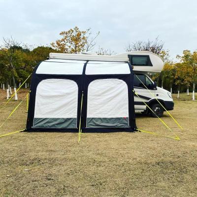 China Y Manufacturer OEM/ODM UV Resistant Outdoor Camping Caravan Inflatable Camper Van Awnings for sale