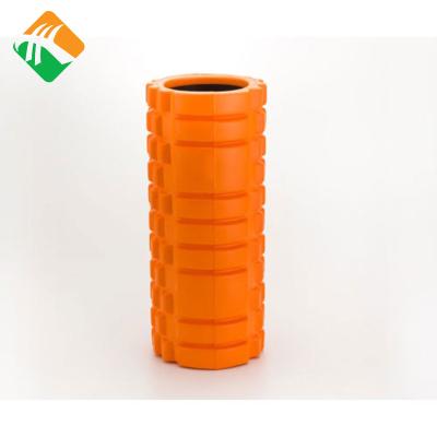 China Yoga Exercises Huayi Factory Special Interest Medium Eco Foam Hollow Roller 33*14cm Fitness Equipment Foam Roller for sale