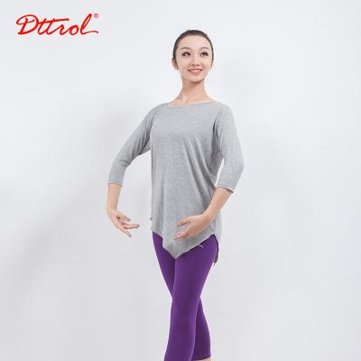 China from above & Stitches Factory Price Dttrol Dance Training Modal Dancewear 3 Color Latest Designs Wholesale Winter Long Sleeve for sale