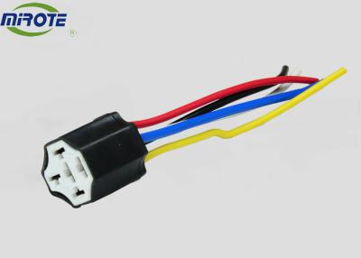 China Recamic Socket  Auto Wiring Harness 12V 5 Pins , SPDT Replacement Wire Harnesses For Autos 14 Awg for sale