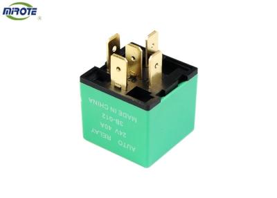 China Auto 24 Volt 40 Amp Relay Non Waterproof Green Cover 0-332-209-150 0-332-209-203 for sale