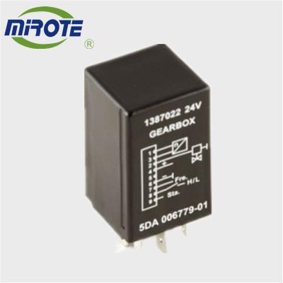 China 3523804 3802220 Black Sealed Automotive Power Relay 1387022 8Pin Auto Electrical Relays 1475750 1543806 for sale