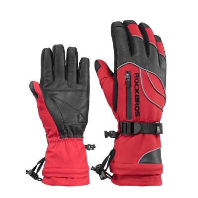 China ODM S133 Lycra Heat CBR Sponge Winter Motorcycle Warm Waterproof Snowboarding Sports Mittens Skating Ski Gloves for sale