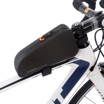 China Durable OEM ODM F004 Full Waterproof TPU 600D Novelty Bike Cycling Strap Top Tube Front Frame Bicycle Bag for sale