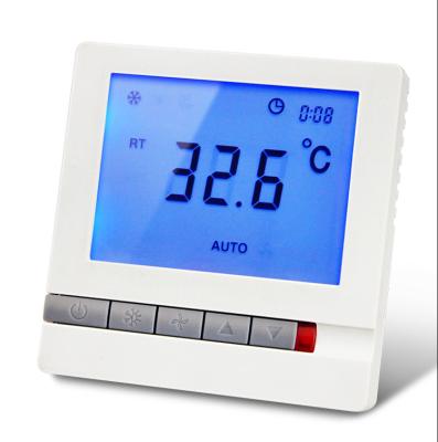 China Plastic Digital Thermostat Temperature Controller For Central Air Conditioner Heating Controller en venta