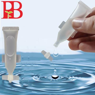 China Mini Tubes Disposable Sample Package Cosmetic Hot Selling Mini Samples Container Bottles Plastic Bottle With Eye Dropper for sale