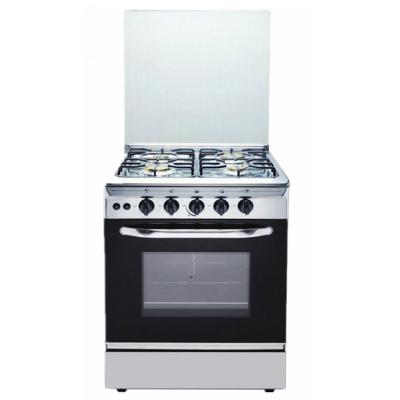 China Traditional cheap price 60x60 commercial propane range with 4 burner cocina one gas cooker with oven kitchen pizza bread baking appliances for sale