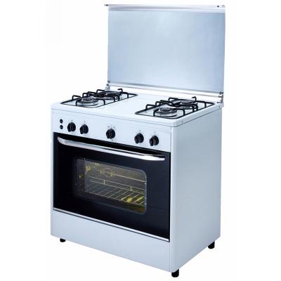 China Traditional Commercial Propane Range with Freestanding 4 Burner Kitchen Gas Range 4 Burner Stove with Oven Gas Stove with Oven Grill for sale