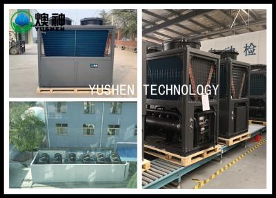 China Galanvized Steel Central Air Source Heat Pump For Hotel , School , Home for sale